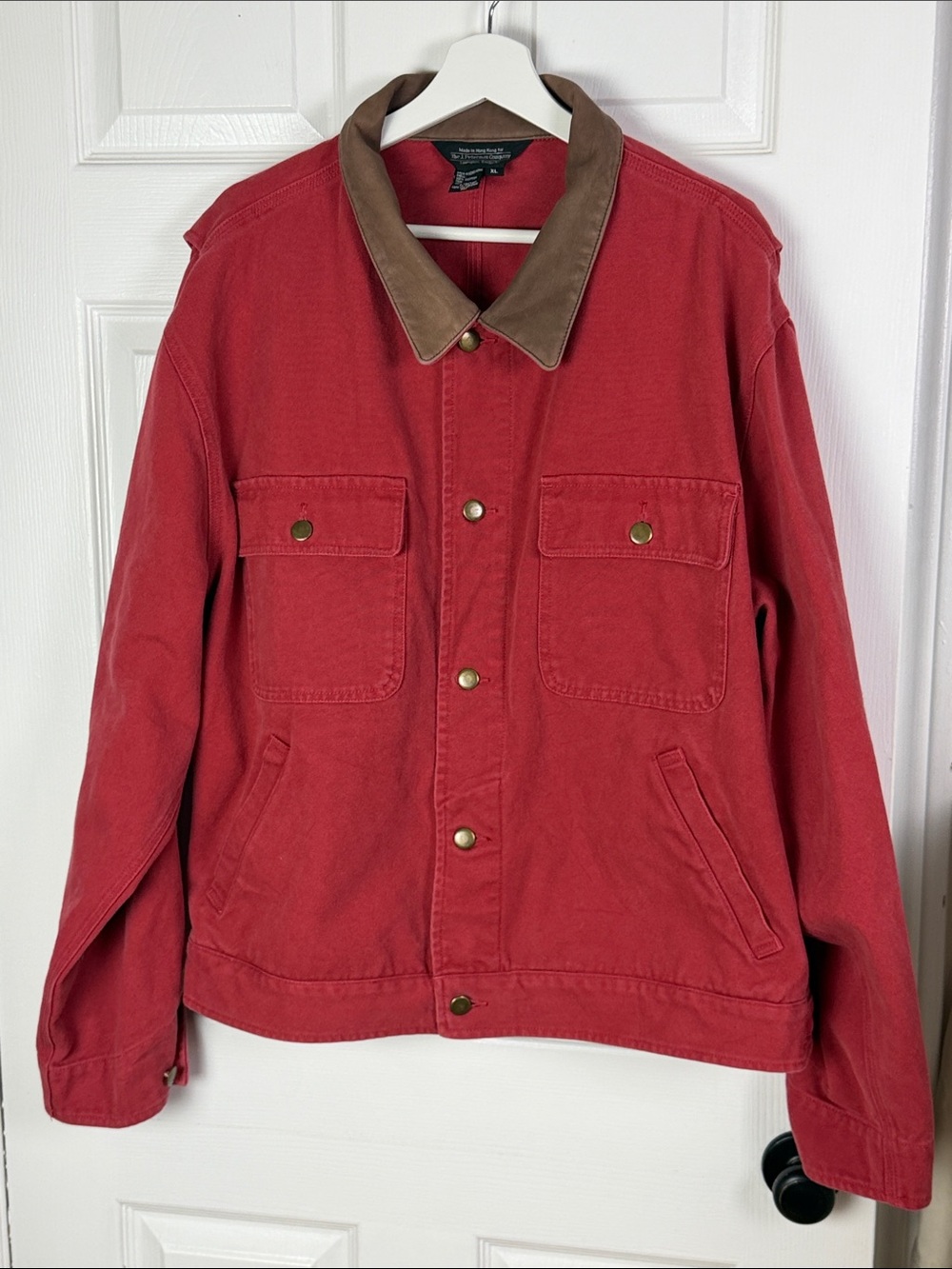 J Peterman Company men’s cotton field coat size XL